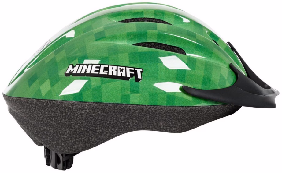 Laste jalgrattakiiver HUFFY Minecraft, suurus M (53–58 cm), roheline - 2