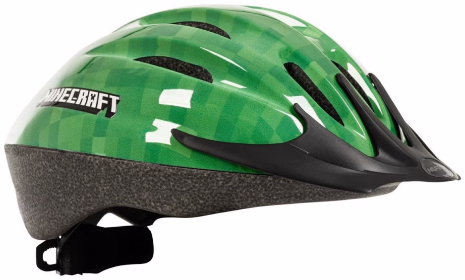 Laste jalgrattakiiver HUFFY Minecraft, suurus M (53–58 cm), roheline - 3