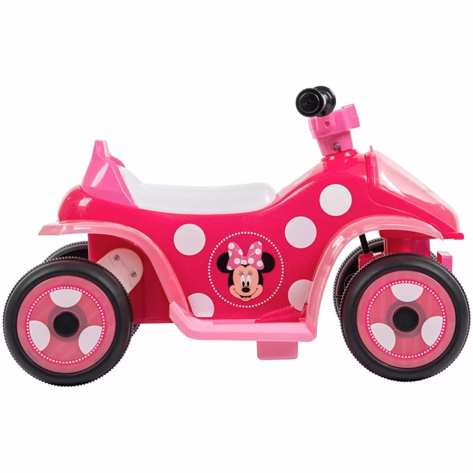 Laste elektriline pealeistutav ATV HUFFY Minnie Mouse 19073W, 7,2 V, kuni 2,5 km/h - 2