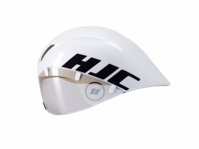 Aerojalgrattakiiver HJC ADWATT 1.5, valge, suurus M (55–59 cm), visiiriga