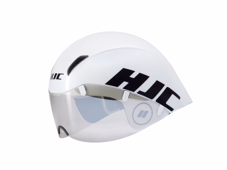 Jalgrattakiiver HJC ADWATT 1.5, valge, suurus S (51–56 cm), visiiriga - 2