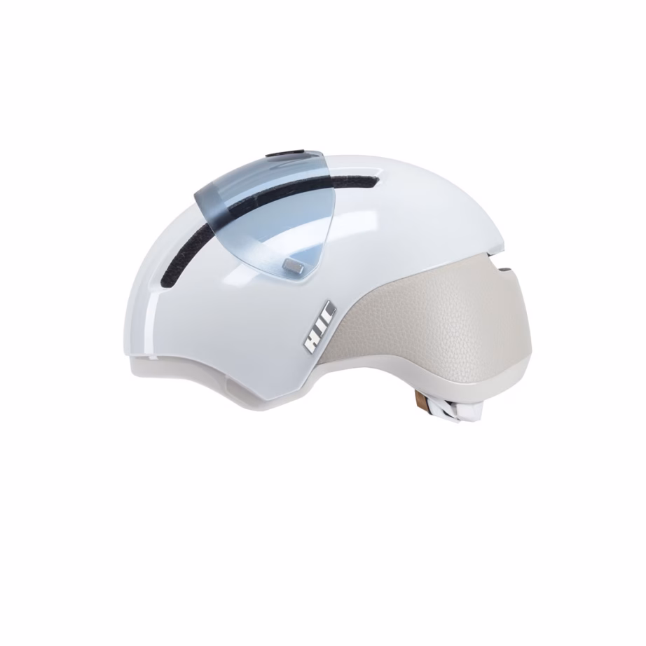 Jalgrattakiiver HJC Calido Plus, S (51–56 cm), Pearl Valge Hall, visiiriga - 3