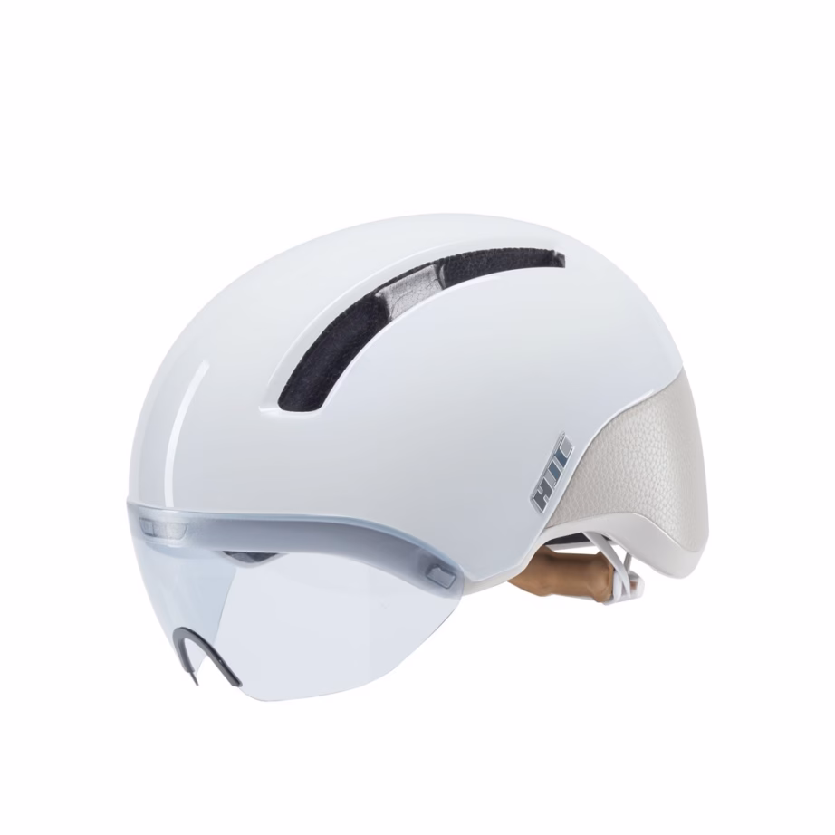 Jalgrattakiiver HJC Calido Plus, S (51–56 cm), Pearl Valge Hall, visiiriga - 4