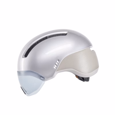 Jalgrattakiiver HJC CALIDO PLUS, L (58–63 cm), pärlhallikas hõbe, magnetvisiir