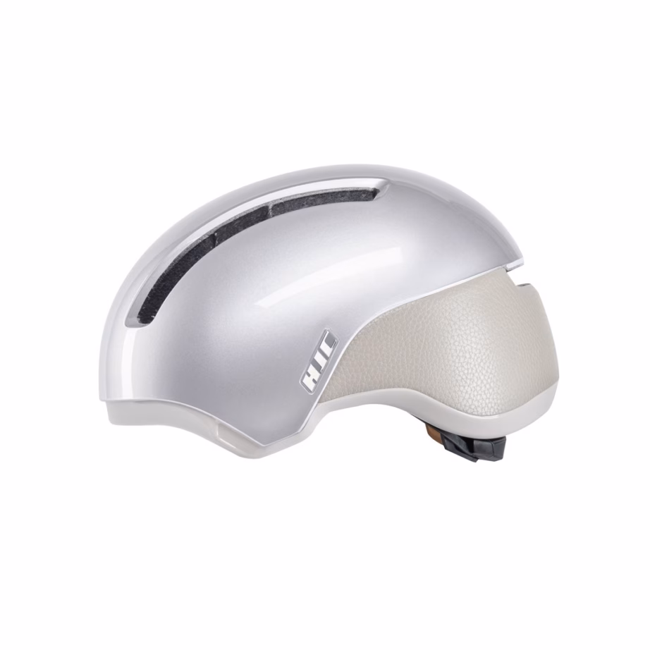 Jalgrattakiiver HJC CALIDO PLUS, L (58–63 cm), pärlhallikas hõbe, magnetvisiir - 2
