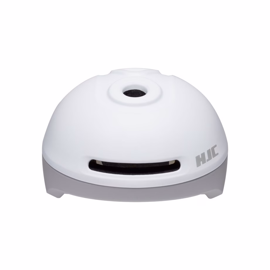 Jalgrattakiiver HJC GLEO, suurus S (49–55 cm), valge/hall, magnetpannal - 5
