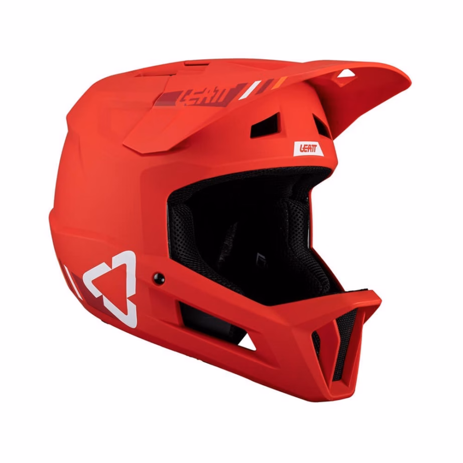 Täiskaitsega jalgrattakiiver Leatt MTB Gravity 1.0 V24, L (59–60 cm), punane - 7