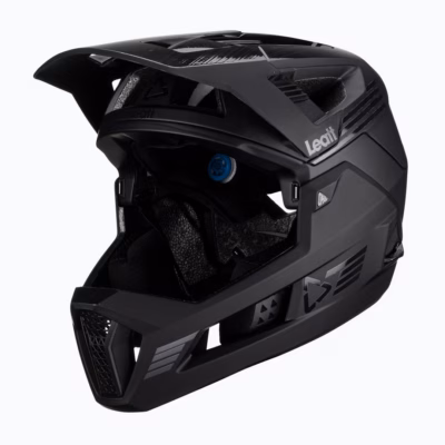 Jalgrattakiiver Leatt MTB Enduro 4.0 V23 eemaldatava lõuakaitsmega, L (59–63 cm), must