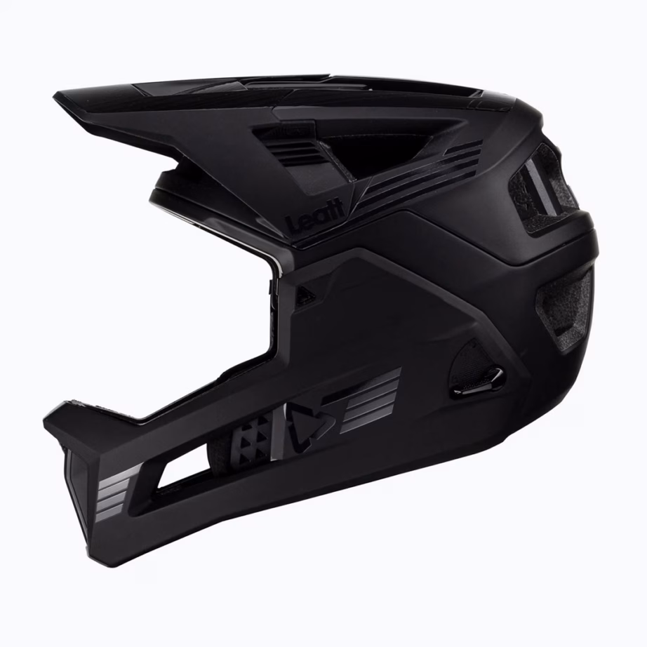 Jalgrattakiiver Leatt MTB Enduro 4.0 V23 eemaldatava lõuakaitsmega, L (59–63 cm), must - 2