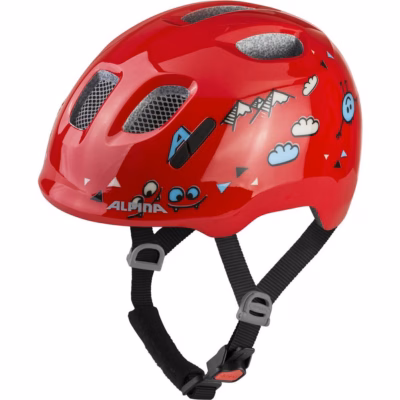 Laste jalgrattakiiver ALPINA Ximo 2 Punane Smile Gloss, 49–54 cm