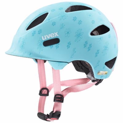 Laste jalgrattakiiver uvex oyo style, 50–54 cm, sinine ja roosa