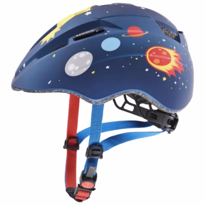 Laste jalgrattakiiver uvex kid 2 cc, sinine, mattviimistlus, ventilatsiooniga
