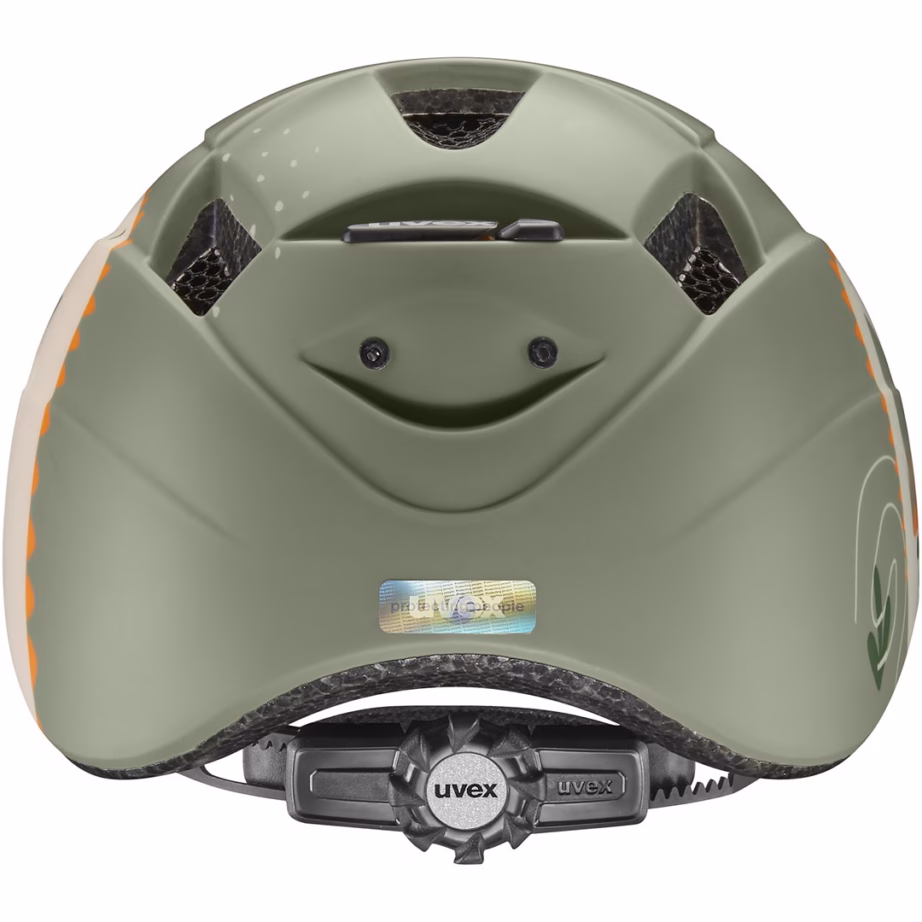 Laste jalgrattakiiver uvex kid 2 cc, 46–52 cm, hall-roheline - 3