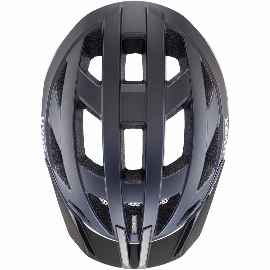 Jalgrattakiiver uvex I-vo 2, suurus 56–60 cm, antratsiithall/must, matt - 4