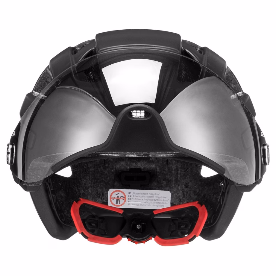 Jalgrattakiiver uvex Finale Visor visiiriga, 56–61 cm, matt must - 5