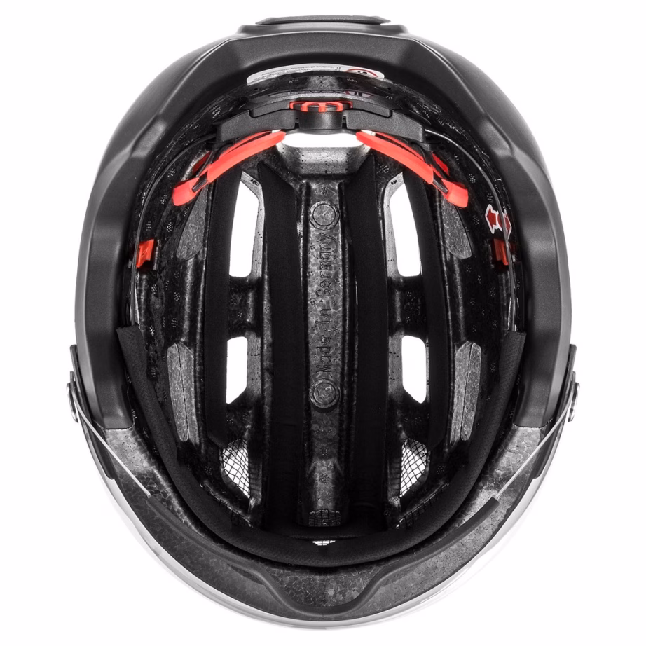 Jalgrattakiiver uvex Finale Visor visiiriga, 56–61 cm, matt must - 7