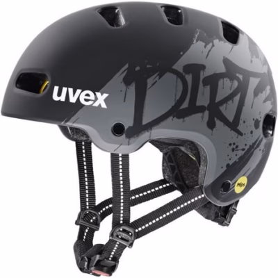 Laste jalgrattakiiver uvex Kid 4 Style MIPS, 55–58 cm, matt must-hall