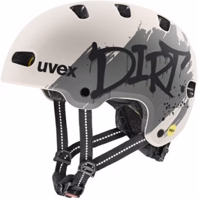 Laste jalgrattakiiver uvex Kid 4 Style MIPS, hall, 55–58 cm