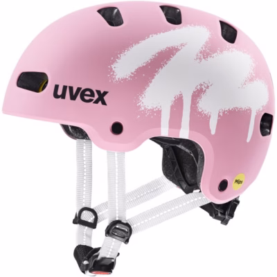 Laste jalgrattakiiver uvex Kid 4 Style MIPS, suurus 55–58 cm, 10 ventilatsiooniava