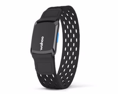 Randmele kantav pulsisensor wahoo TICKR FIT, Bluetooth/ANT+, IPX7, must