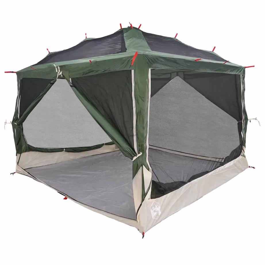 Sisetelk 3 x 3 m varikatusele, 7-le, roheline-hall, 300 x 300 x 250 cm - 2