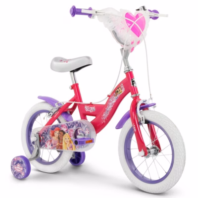 Lastejalgratas HUFFY Disney PRINCESS 14", 4–6 a, 100–110 cm, 1 käik