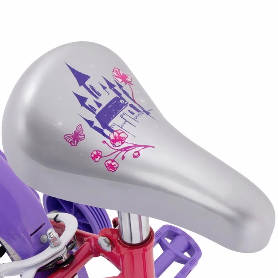 Lastejalgratas HUFFY Disney PRINCESS 14″, 4–6 a, 100–110 cm, 1 käik - 9