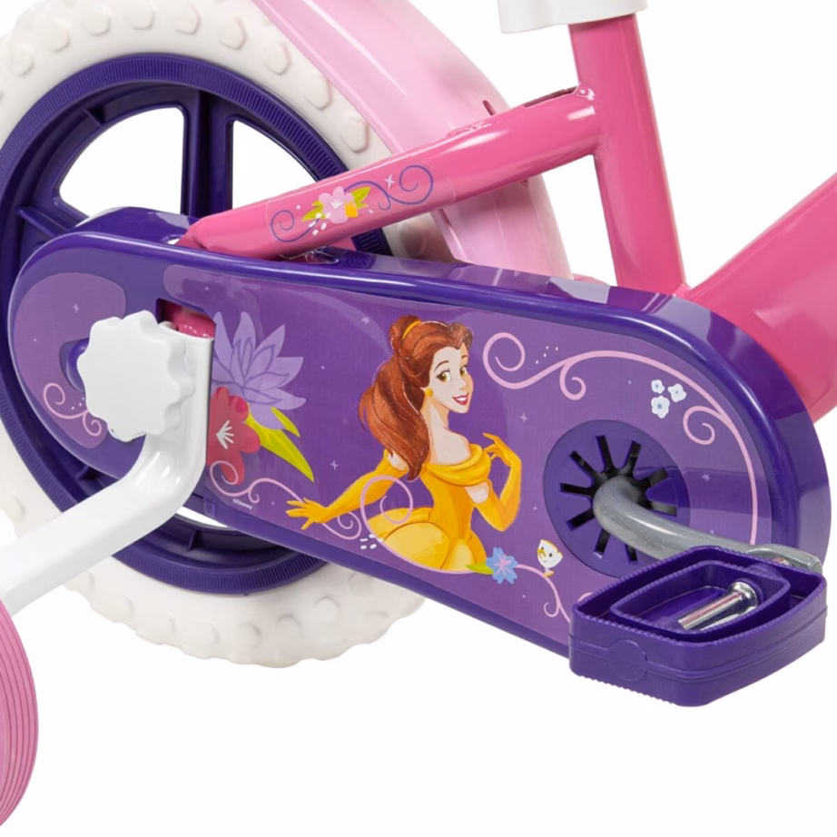 Lastejalgratas HUFFY Disney PRINCESS 12″, küljeabirattad ja korviga (22414W) - 7