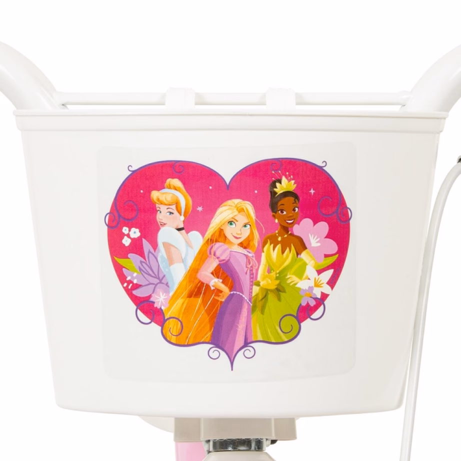 Lastejalgratas HUFFY Disney PRINCESS 12″, küljeabirattad ja korviga (22414W) - 8