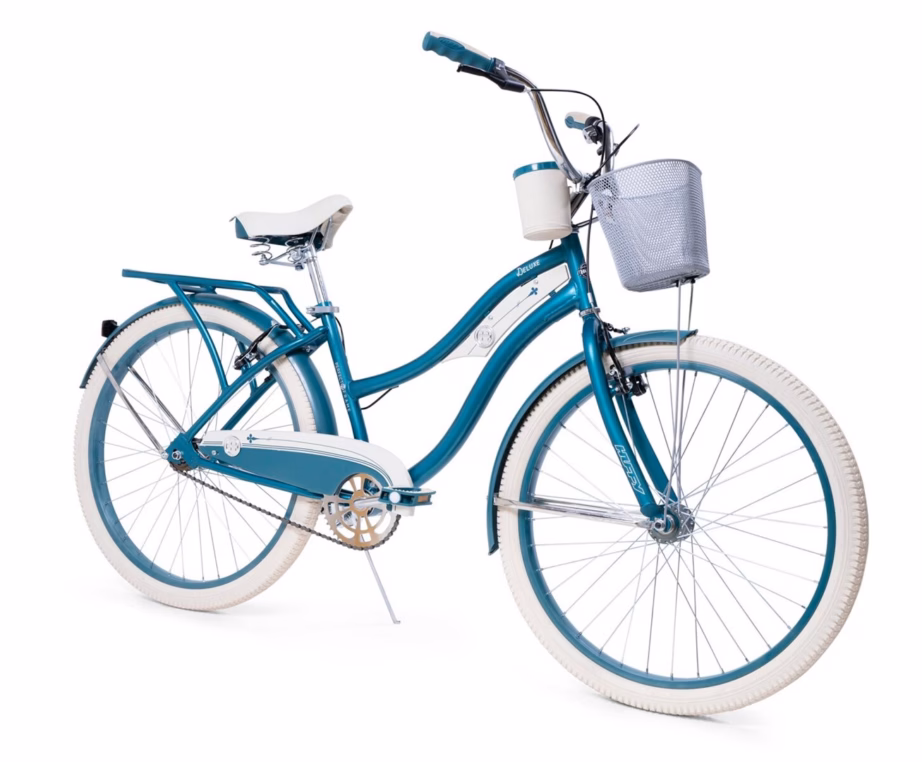 Linnaristleja jalgratas HUFFY Deluxe Cruiser 26″, valge/emerald, 1 käik, 26650W - 2
