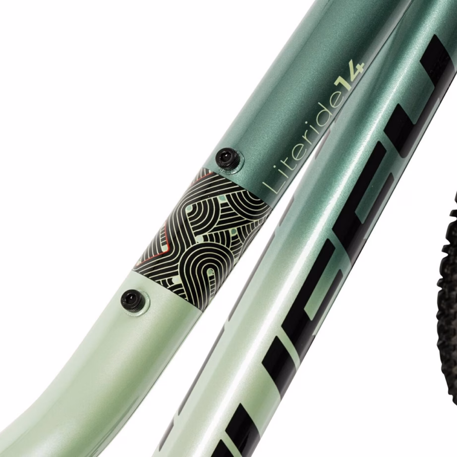 Lasteratas HUFFY Literide Alu 14″, roheline, 1 käik, abirattad (24205W) - 8