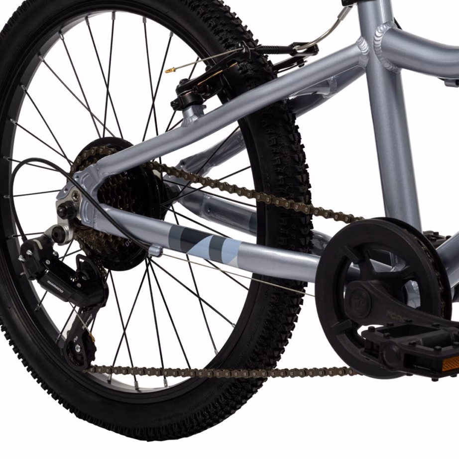 Jalgratas HUFFY Literide Alu 20″, 7 käiku, hõbedane ja türkiissinine (23005W) - 9