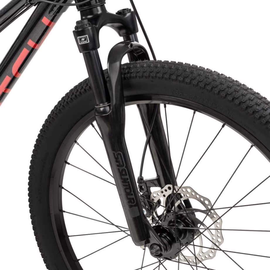 Jalgratas HUFFY Batch Alu KM 24″ Galaxy Must (B375255W), 8 käiku - 3