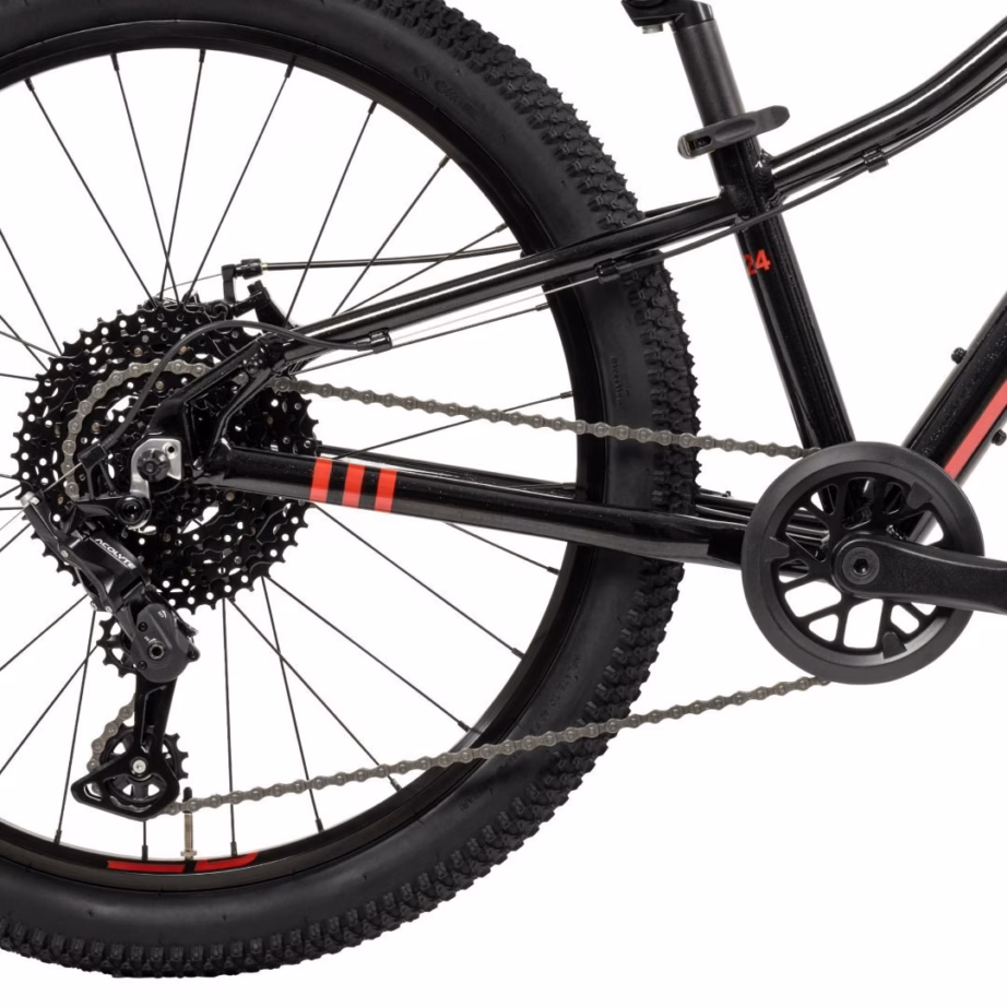 Jalgratas HUFFY Batch Alu KM 24″ Galaxy Must (B375255W), 8 käiku - 7
