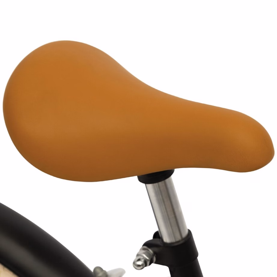 Lastejalgratas HUFFY Vintage, 16″ (41 cm), must, abirattad, porilauad ja ketikaitse - 4