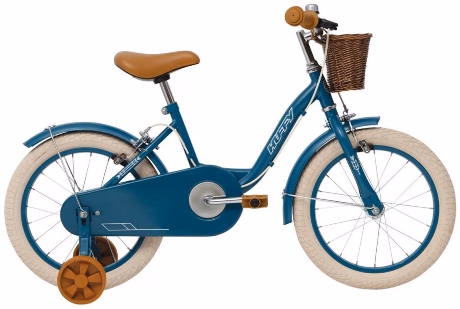 Lastejalgratas HUFFY Vintage, 16″ (41 cm) rattad, sinine, abiratastega - 6