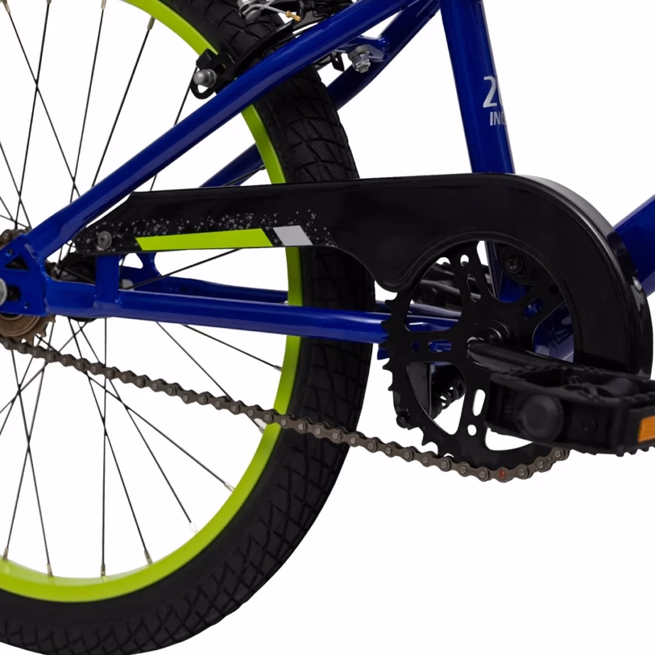 Lastejalgratas HUFFY Pro Thunder 20″, sinine, 1 käik, porilauad ees ja taga - 6