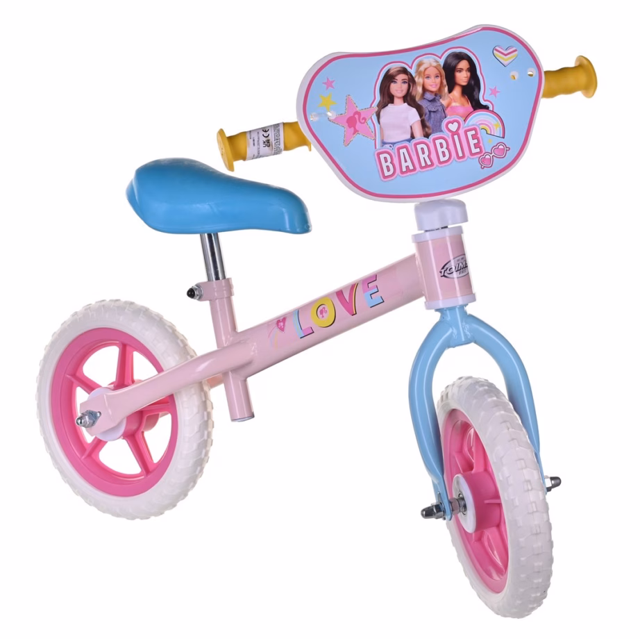 Laste jalgratas TOIMSA Barbie 1465, 10″, roosa, abirattad ja porilauad - 3