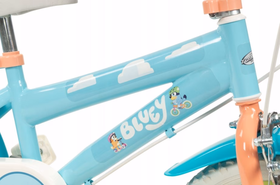 Laste jalgratas TOIMSA BLUEY 1459, 12″ rattad, abirattad - 3