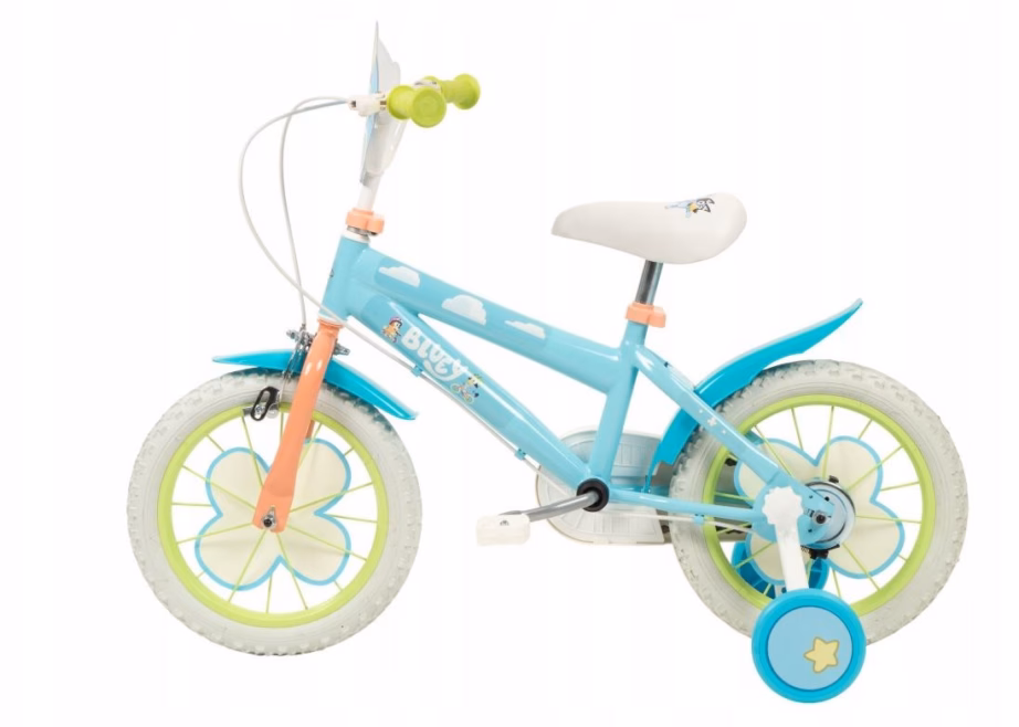 Laste jalgratas TOIMSA BLUEY 1459, 12″ rattad, abirattad - 7