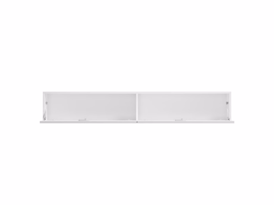 TV-alus Cama MEBLE VIGO 180, 180 cm, valge/valge läige, PUSH-CLICK - 3