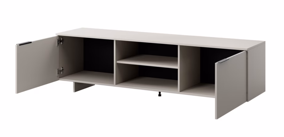 TV-alus Cama MEBLE ALMA, 180 × 41,5 × 55 cm, 2 ust ja 1 riiul, kašmiir - 2