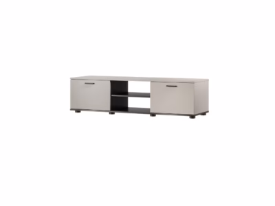 TV-alus Cama MEBLE SOHO, 140 × 43 × 37 cm, 2 ust, kašmiir/must