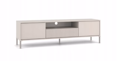 TV-alus TOP E SHOP KAMARO, 164 × 40 × 47 cm, kasmiiritoon, 2 ust ja 1 sahtel