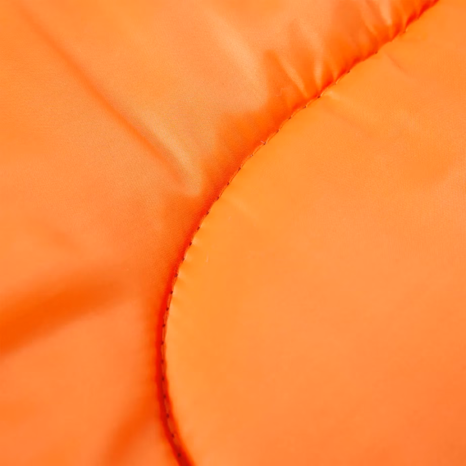 Täiskasvanute magamiskott matkamiseks, oranž-must, 3–4 hooaega, 0–10 °C, 220 x 83 cm - 4