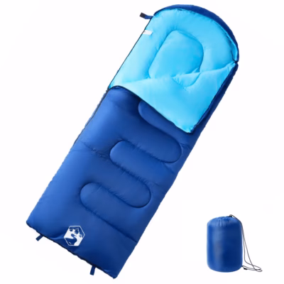 Täiskasvanute magamiskott 3–4 hooajaks, 0–10 °C, tumesinine-sinine, 220 x 83 cm