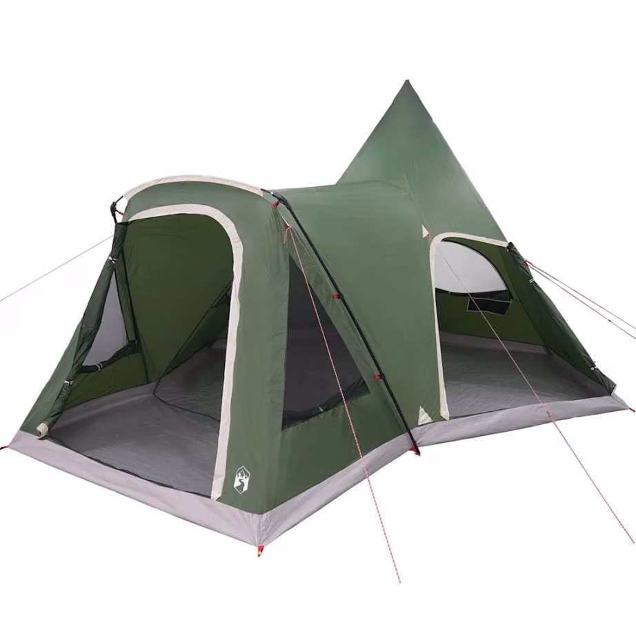 Teepee peretelk 5 inimesele, roheline, 545 x 450 x 295 cm - 2