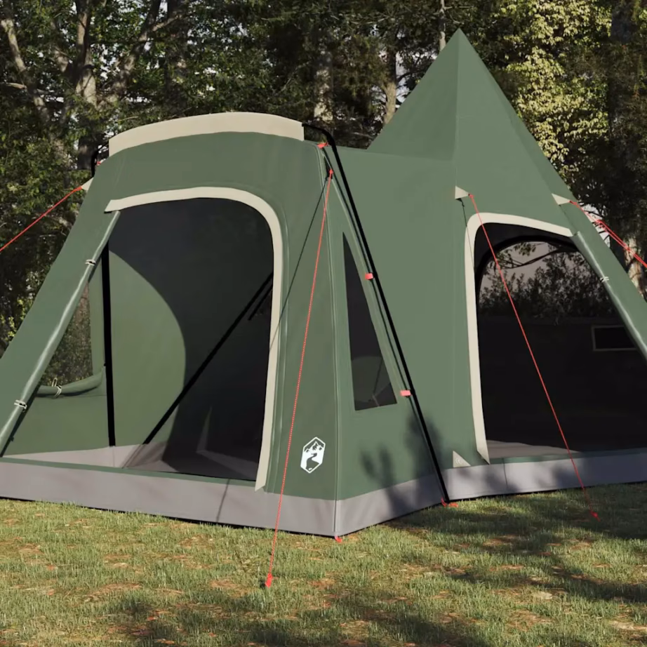 Teepee peretelk 5 inimesele, roheline, 545 x 450 x 295 cm - 3