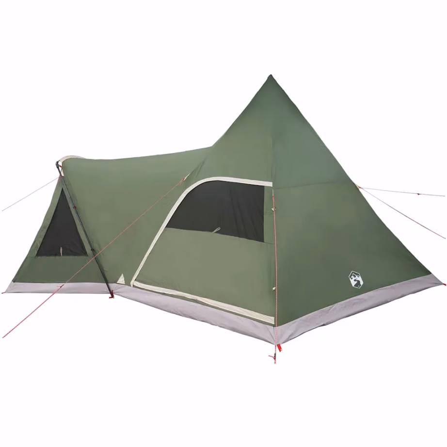 Teepee peretelk 5 inimesele, roheline, 545 x 450 x 295 cm - 7