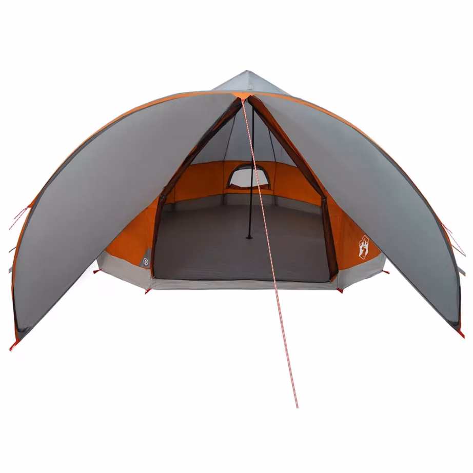 Teepee peretelk 9-le, veekindel, hall ja oranž, 502 x 502 x 297 cm - 6